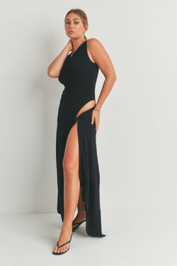 Mi Reina Maxi Dress With Slit