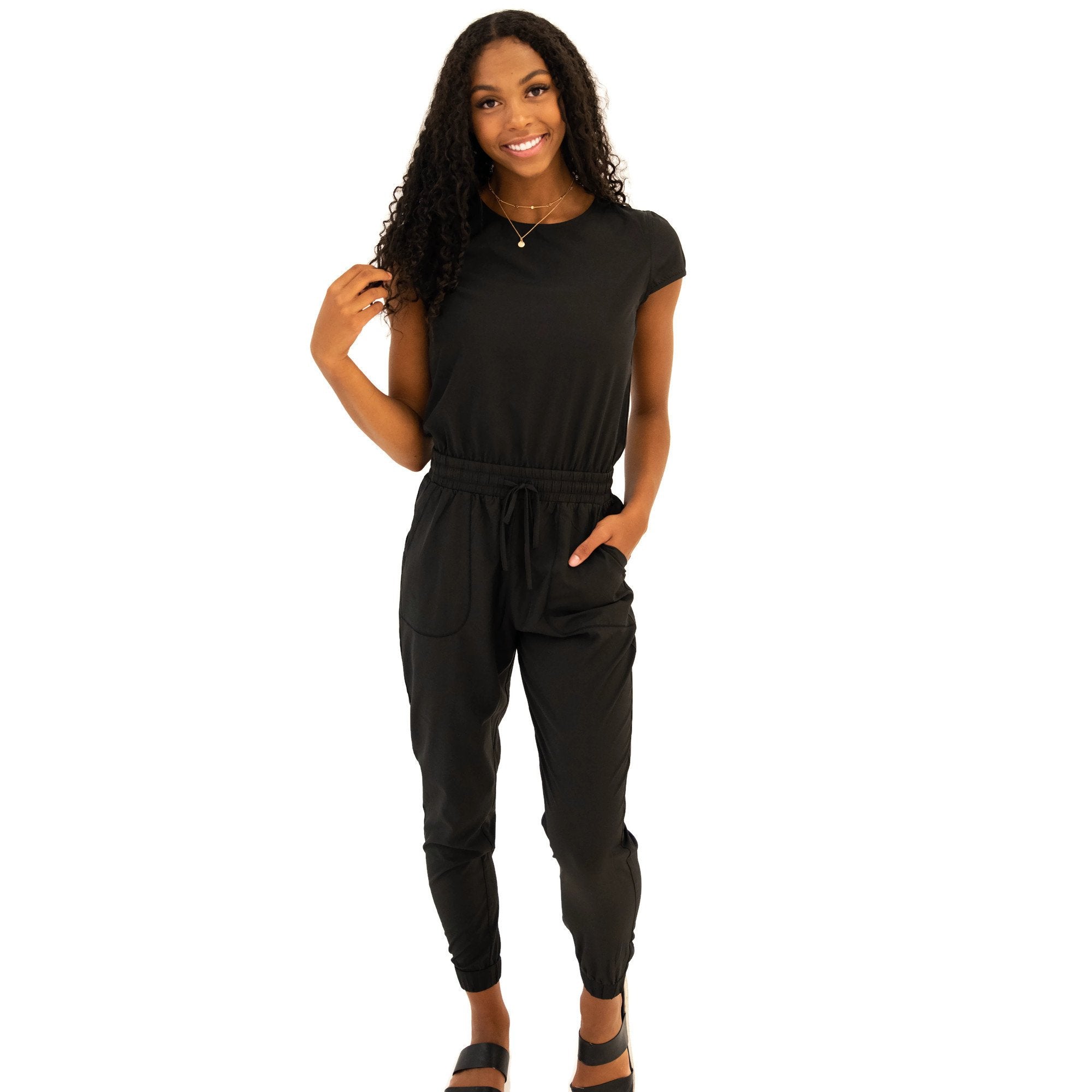 Mi Reina UNITY Jumpsuit in Black