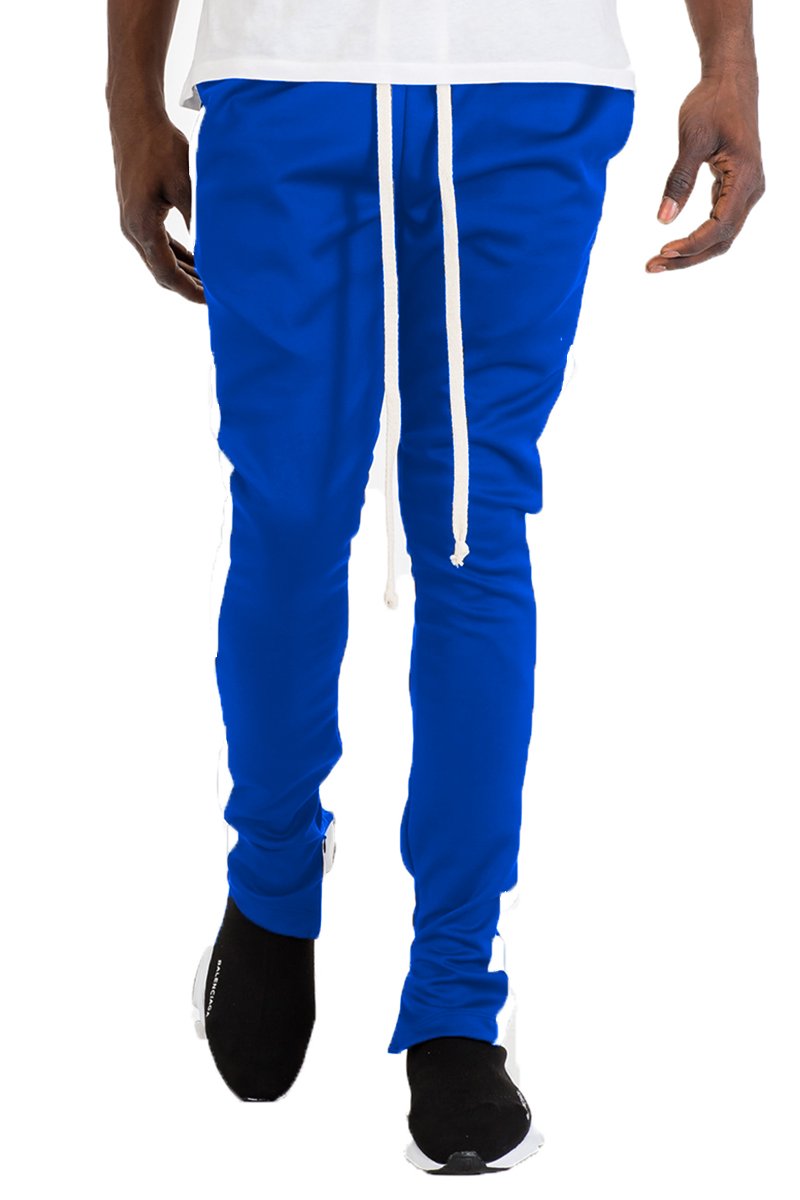 Mi Rey HOLIDAY TRACK PANTS- ROYAL/ WHITE