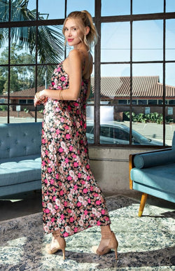 Serena Floral Maxi Dress