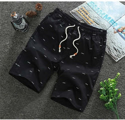 2025 Men's Shorts Casual Simple Short Pants Knee Length Teen Fashion