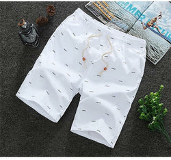 2025 Men's Shorts Casual Simple Short Pants Knee Length Teen Fashion