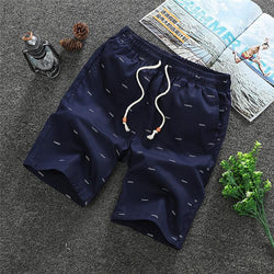 2025 Men's Shorts Casual Simple Short Pants Knee Length Teen Fashion